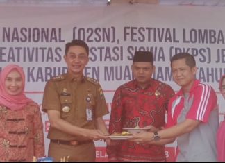PJ Bupati Muaro Jambi Bachyuni Deliansyah Buka O2SN dan FLS2N