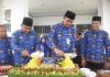 Peringati Hardiknas, Disdik Bersama Pj Bupati Lakukan pemotongan Tumpeng