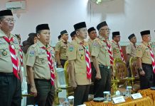 Wabup Apri Buka Rakor Sekretaris Kwartir se-Kwarda Jambi