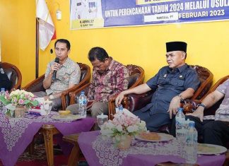 Wakil Ketua DPRD Tebo Hadiri Musrenbang Tingkat Kecamatan Tebo Ulu