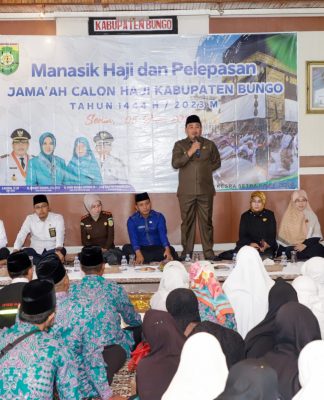Bupati Bungo Lepas Keberangkatan 225 JCH