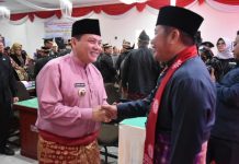 PJ Bupati Bachril Bakri Hadiri Hadiri Paripurna HUT Ke-10 Kabupaten Muratara