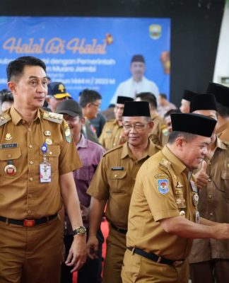 Pemkab Muaro Jambi Halal Bihalal Bersama Gubernur Al Haris
