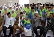 Pj Bupati Lepas Keberangkatan 146 Orang JCH Asal Muaro Jambi