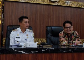 Pj Bupati Muaro Jambi Hadiri Rapat Ploting Program Pemberantasan Korupsi