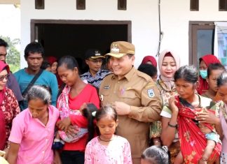 PJ Bupati Bachril Bakri Tinjau Pelayanan Kesehatan dan KB Gratis Bagi Masyarakat SAD