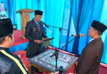 Pj Bupati Bachyuni Deliansyah Lantik Dirut PDAM Muaro Jambi