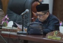 Ketua DPRD Tanjung Jabung Barat Pimpin Rapat Paripurna Ketiga