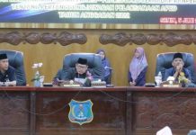 Sejumlah Fraksi DPRD Tanjab Barat Sampaikan Pandangan Umum Ranperda APBD Tahun Anggaran 2022