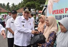 Pemkab Sarolangun Gelar Operasi Pasar Sembako Bersubsidi Jelang Idul Adha