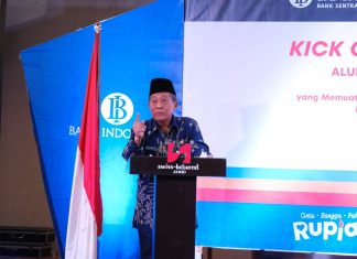 Wagub Sani : Materi CBP Rupiah Dalam Kurikulum SMA Agar Siswa Paham Rupiah Secara Utuh