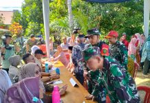 TMMD ke-117 Tahun 2023, Kodim 0416/Bute Sediakan Pengobatan Gratis
