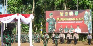 150 Personel Dikerahkan pada TMMD ke-117 di Dusun Talang Silungko