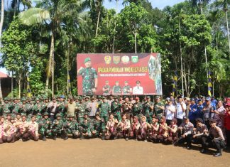 TMMD ke-117 Kodim 0416/Bute, Kapolres Bungo Sebut Luar Biasa Inisiatif TNI