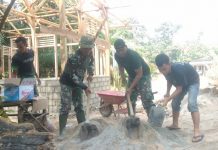 Rumahnya Direhab Satgas TMMD ke-117 Kodim 0416 Bute, Edi: Terimakasih TNI