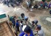 Kompak, Satgas TMMD ke-117 Kodim 0416/Bute Bersama Warga Gotong Royong Perbaiki Mushola