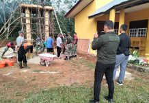 Tim Pendim 0416/Bute Terus Update Informasi Kegiatan TMMD di Talang Silungko