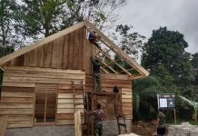 Rehab RTLH Sudah 50 Persen Lebih, Satgas TMMD: Tidak Lama Lagi Pasang Atap