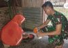 Personil TMMD ke-117 Kodim 0416/Bute Nginap di Rumah Warga, Ibu Asna: Rasanya Kaget dan Bangga