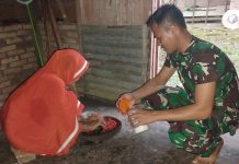 Personil TMMD ke-117 Kodim 0416/Bute Nginap di Rumah Warga, Ibu Asna: Rasanya Kaget dan Bangga