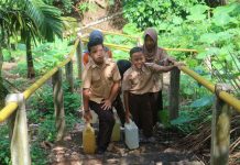 Kesan Positif Murid SD Talang Silungko, TMMD Bangun Tandon Air Bersih Hingga Rehab Sekolah