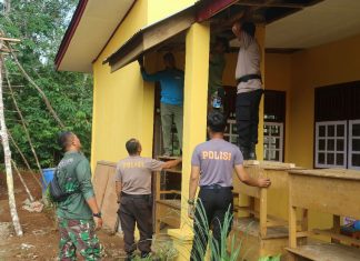 Sinergitas TNI-Polri dalam TMMD Berikan Contoh Semangat Kebersamaan