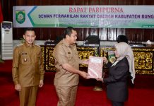 Bupati dan Wabup Bungo Hadiri Rapat Paripurna Penyampaian KUA PPAS Tahun 2024