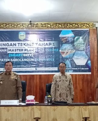 PJ Bupati Bachril Bakri Buka Bimtek Tahap I Penyusunan Masterplan Smart City Tahun 2023