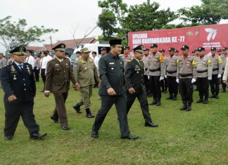 HUT Bhayangkara ke-77, Bupati Bungo Mashuri: Semoga Polri Kedepan Semakin Maju