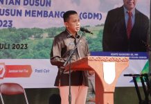 Wabup Bungo Launching Perlindungan Jamsostek Bagi Pekerja Rentan Dusun Melalui Dana GDM