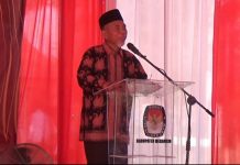 Bupati Merangin Ikuti Kirab Pemilu 2024