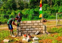 Cat, Ganti Plafon Hingga Buatkan Papan Nama Sekolah, Satgas TMMD Ingin Siswa Semangat Belajar