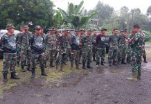 Satgas TMMD ke-117 Kodim 0416/Bute Apel Pagi Sebelum Memulai Pekerjaan