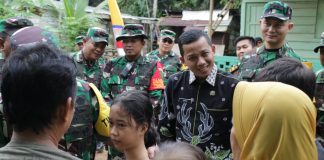 Wabup Apri Apresiasi TMMD ke-117 Kodim 0416/Bute di Talang Silungko