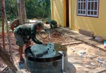 Satgas TMMD ke-117 Kodim 0416/Bute Tuntaskan Penggalian Sumur dan Penampungan Air Bersih