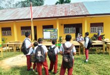 Rehab SDN 57 Talang Silungko Selesai 100 Persen, Siswa Ungkapkan Rasa Gembira Berkat Program TMMD