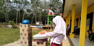 Berkat TMMD Siswa Tinggal Putar Keran, Riko: Tak Perlu lagi Ambil Air ke Guntung