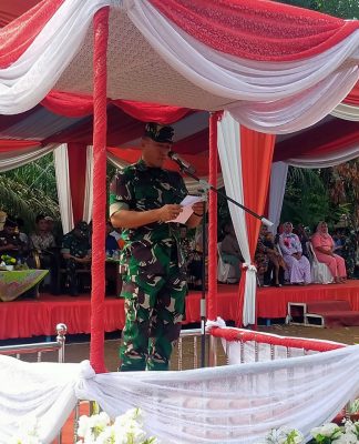 Kasrem 042/Gapu Tutup TMMD ke-117 Kodim 0416/Bute TA 2023