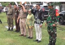 Wabup Apri Sambut Kunjungan Tim Wasev TMMD dari Mabesad