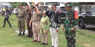 Wabup Apri Sambut Kunjungan Tim Wasev TMMD dari Mabesad