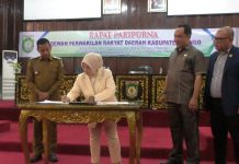 DPRD Bungo Gelar Rapat Paripurna Penandatanganan Nota Kesepakatan Rancangan KUA-PPAS APBD 2024