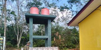 Pembangunan Sarana Air Bersih Hampir Rampung, Satgas TMMD: Masuk Tahap Pemasangan Keramik