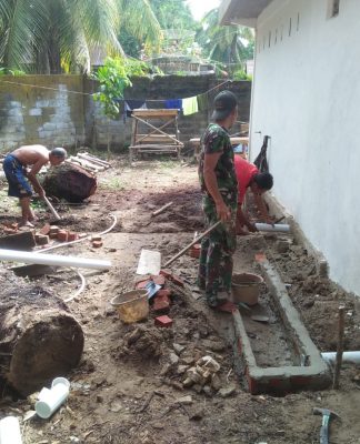 Pembangunan MCK Musholla Ar-Rahman Capai 85 Persen, Sebelum TMMD Sarana Kurang Memadai