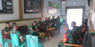 Pabung Kodim 0416/Bute Kapten Inf Agussari Pimpin Rapat Kesiapan Penutupan TMMD ke-117