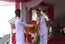 Peringatan HUT ke-78 Republik Indonesia, Bupati Bungo Jadi Inspektur Upacara Pengibaran Bendera Merah Putih