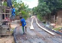 Pembangunan Jalan Desa Tri Terwujud, Mazlan: Ini Usulan Masyarakat Saat Reses Bersama Saipul Anwar Tahun 2022
