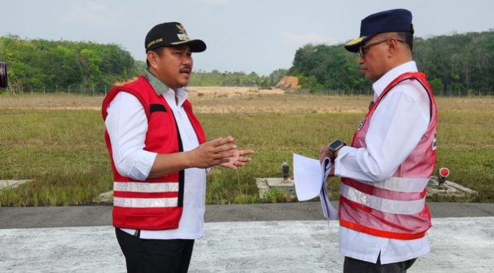 Menhub Tinjau Pengembangan Bandara Muara Bungo Jambi