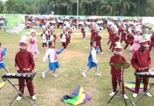 Semarak HUT ke-78 RI, SDN 105 Rambah Raih Juara 1 Pawai Pembangunan Tingkat Kecamatan