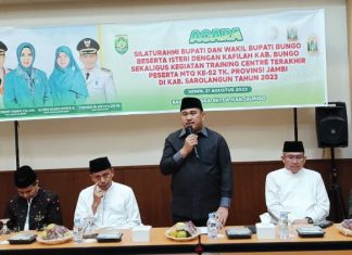 TC Selesai, Bupati Harap Qori dan Qori’ah Tampilkan yang Terbaik pada MTQ Tingkat Provinsi Jambi 2023