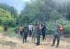 Tempuh Perjalanan Jauh Dandim 0416/BUTE Pimpin Kebakaran Lahan Di Desa Pemayungan